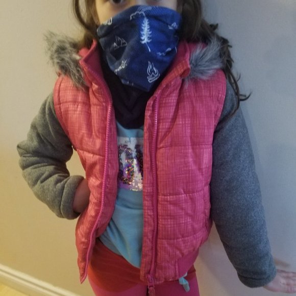 Winter hooded jacket by George Size 5 child - Picture 3 of 4